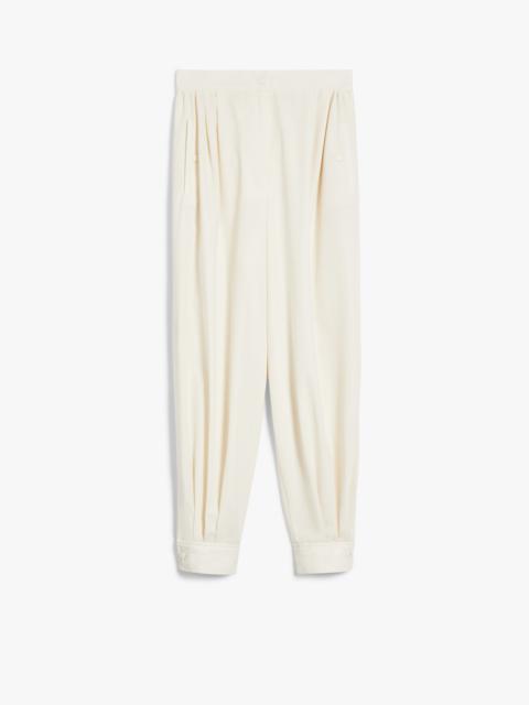 Max Mara COCCOLE Flowing cotton trousers