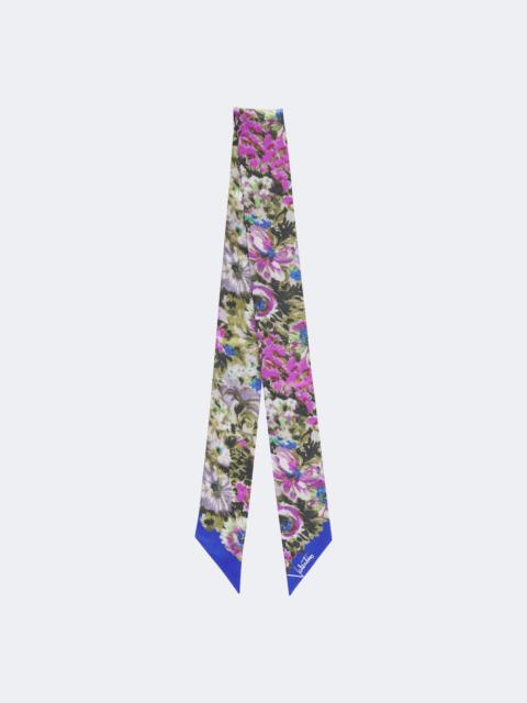Valentino Floral silk scarf