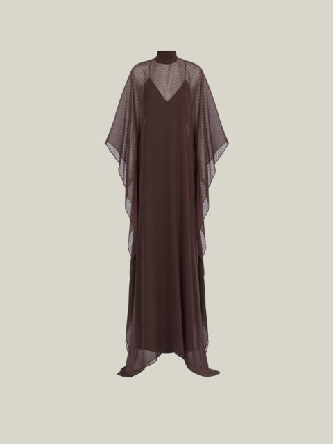 Taller Marmo Muscat Kaftan in Chocolate