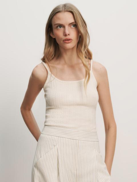 VERONICA BEARD BRODIER KNIT TANK TOP