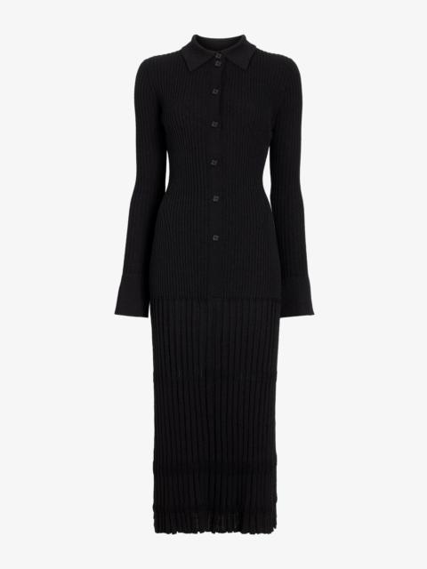 Proenza Schouler Rosario Dress in Textured Merino Wool