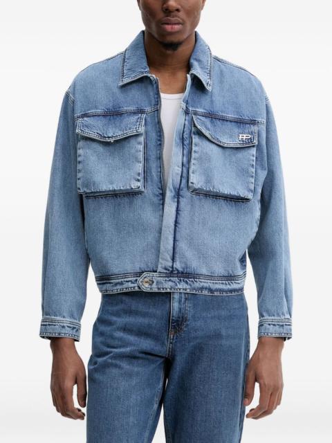 Filling Pieces patch-pockets denim jacket