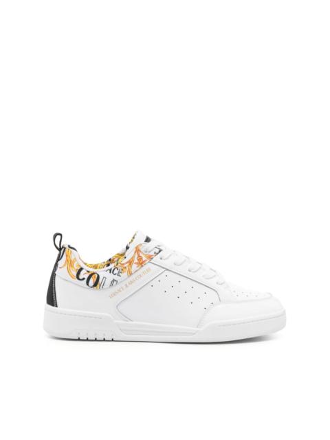 VERSACE JEANS COUTURE Brooklyn patent-leather sneakers