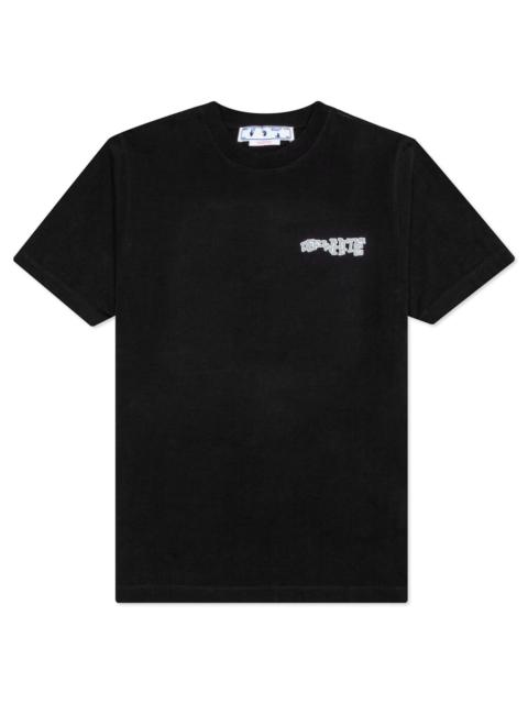 Off-White CARLOS ARROW SLIM S/S TEE - BLACK/WHITE