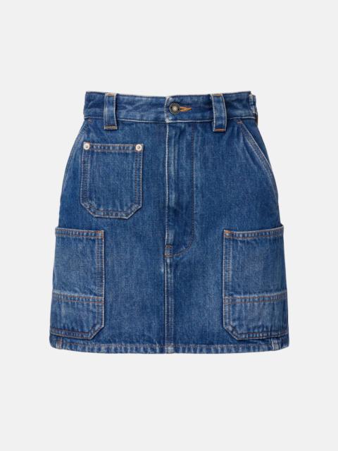 Givenchy Denim miniskirt
