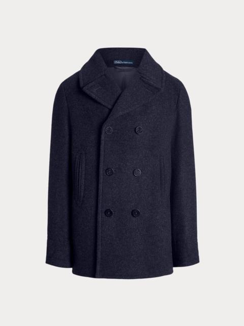 Polo Ralph Lauren Polo Wool-Blend Melton Peacoat