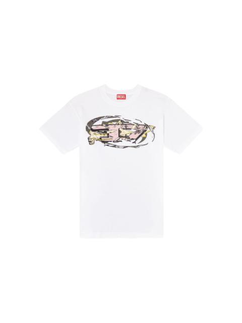 Diesel T-Just-Slits-N6 T-shirt | REVERSIBLE