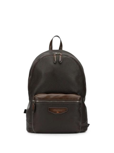 Santoni Backpack Leather "New"