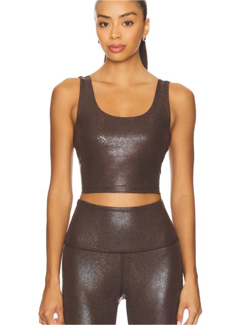BEYOND YOGA Power Shine Sport + Street Cropped Tank Top