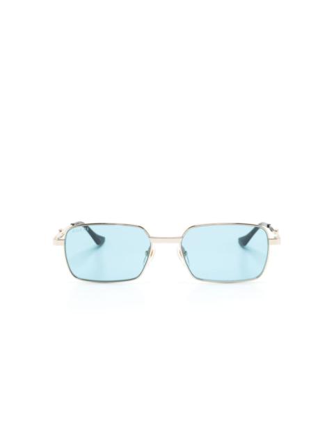 GUCCI rectangle-frame sunglasses