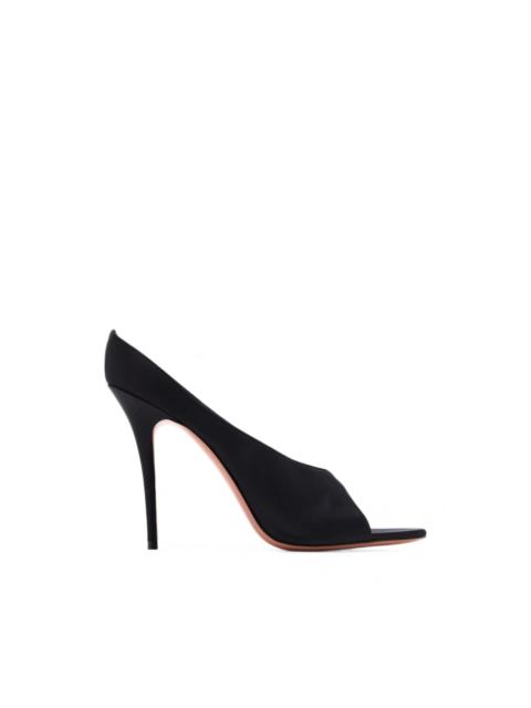 Amina Muaddi Anok satin sandals