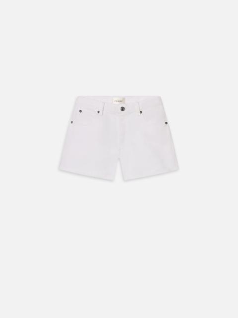FRAME The Hang Short in White