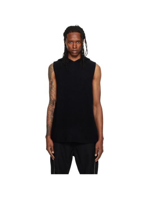 Rick Owens Black Tower Tank Hoodie