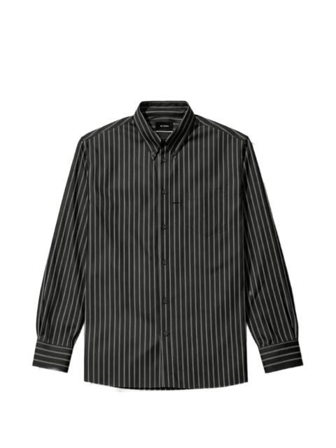 WILLY CHAVARRIA Veterano striped pocket shirt