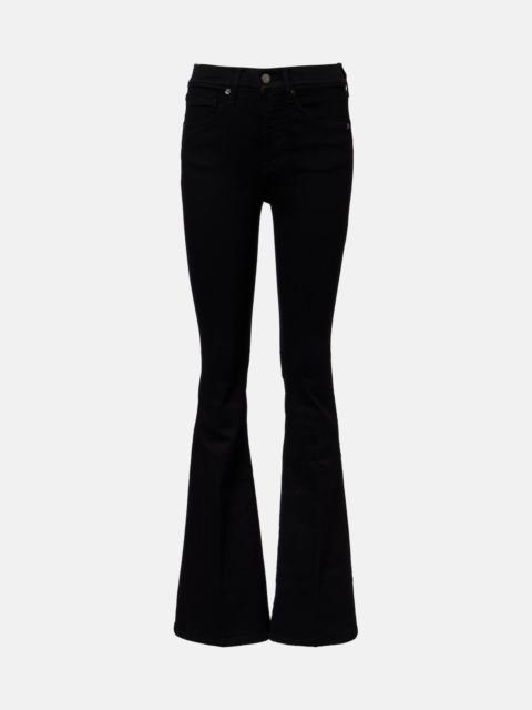 VERONICA BEARD Beverly high-rise flared jeans