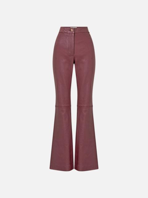 CAMILLA TAILORED LEATHER TROUSER CALL ME A CARRIAGE