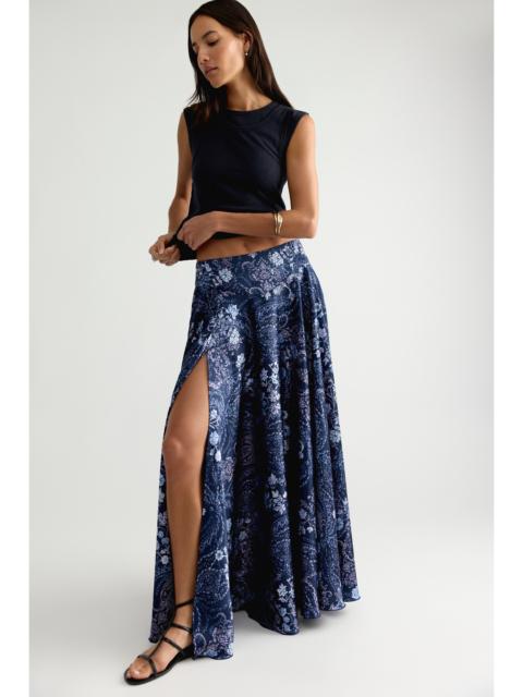 FREE PEOPLE Chilco Printed Maxi Skirt