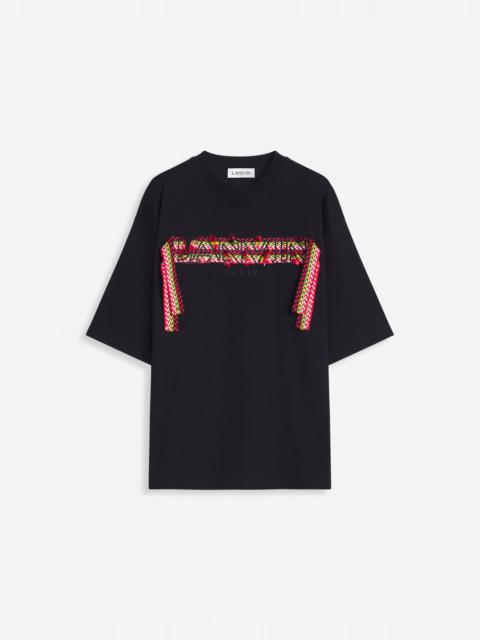 CURB LANVIN EMBROIDERED OVERSIZED T-SHIRT