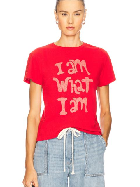 RE/DONE What I Am Classic Tee