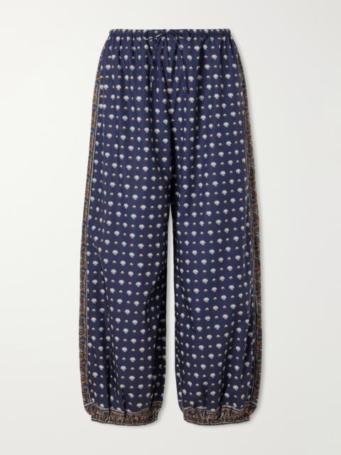 DÔEN Yarrow Printed Cotton Balloon Pants