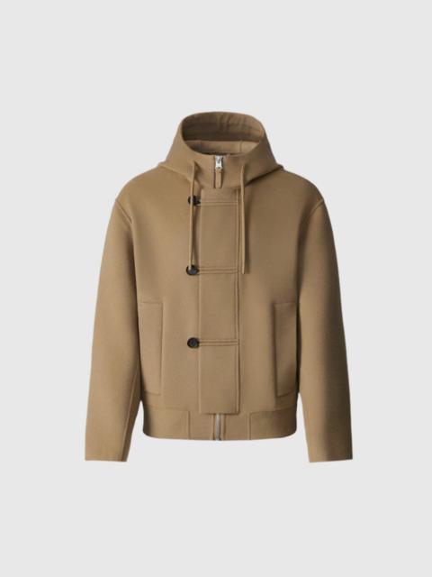 MACKAGE MALIK Double-Face Wool Hooded Jacket