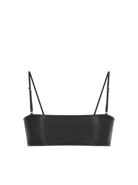 TOM FORD STRETCH SATIN BANDEAU BRALETTE