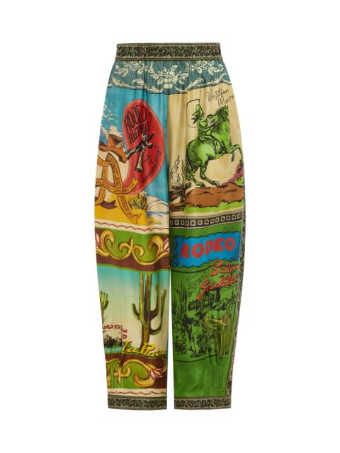 ALÉMAIS Ace Tapered Silk Pant