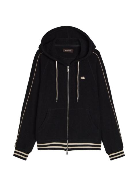 WALES BONNER Prince zip-up hoodie