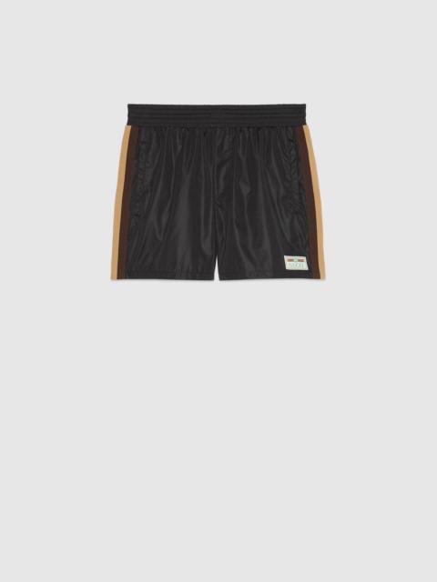 GUCCI Swim shorts with Gucci label