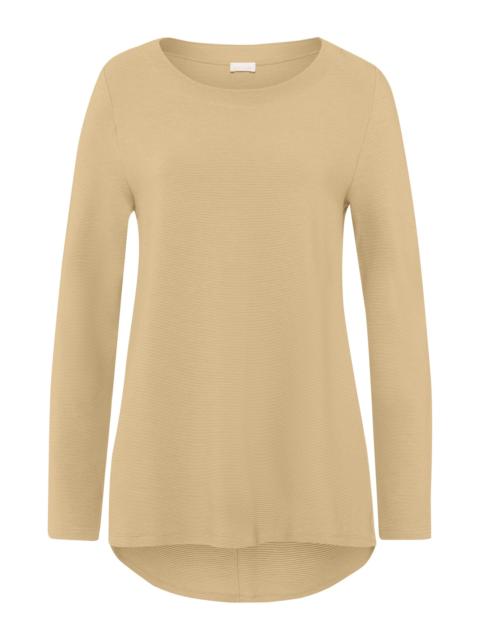 HANRO Pure Comfort Ribbed Knit Top