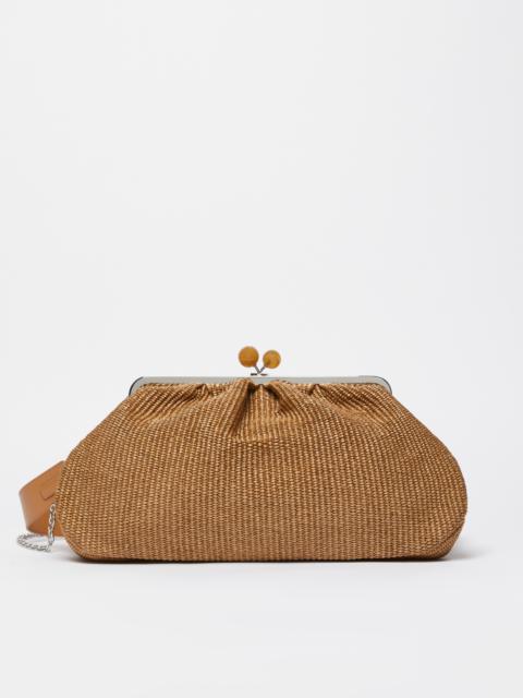 WEEKEND Max Mara NABARRO Large raffia-effect Pasticcino bag