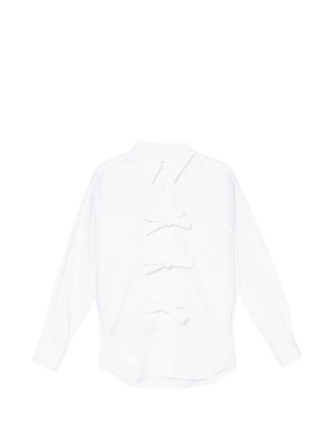 Comme des Garçons Comme des Garçons bow detail shirt
