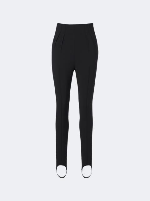 MUGLER Wool-blend stirrup leggings