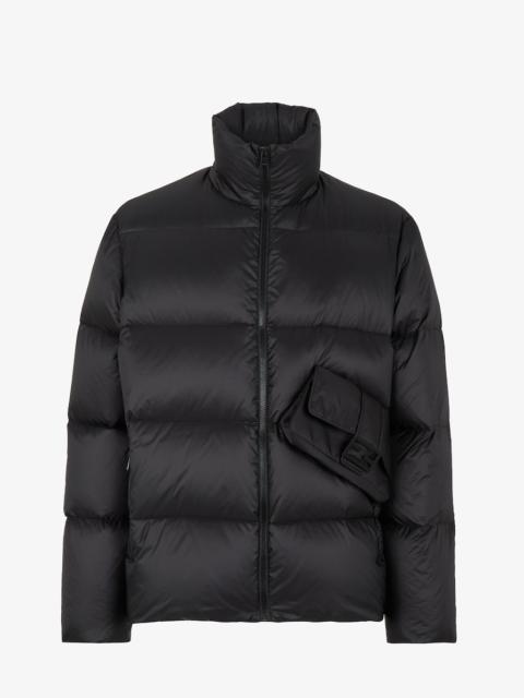 FENDI Black nylon down jacket