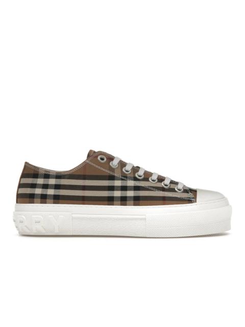 Burberry Vintage Check Cotton Sneakers Birch Brown