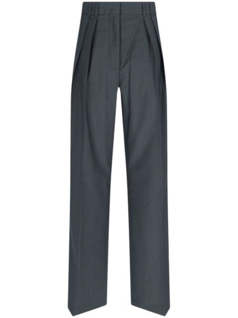 RÓHE pleated palazzo hands