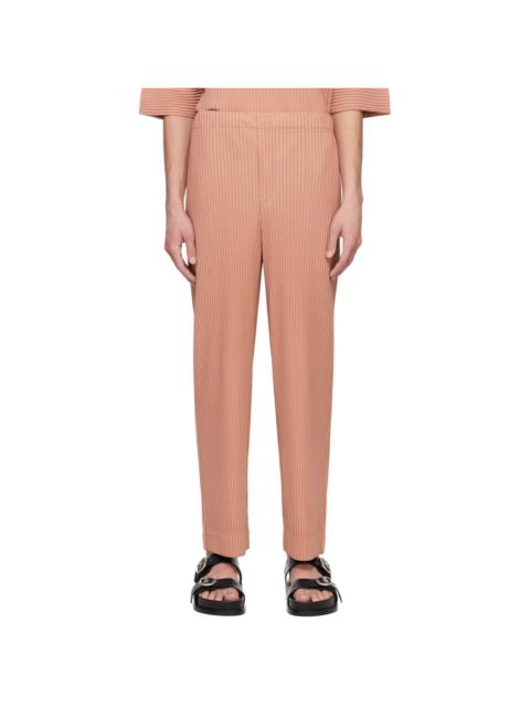 ISSEY MIYAKE Pink Monthly Color March Trousers
