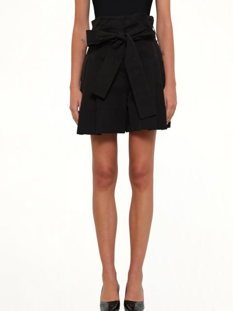 Alexander McQueen Cotton Shorts in Black