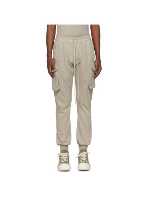 Rick Owens DRKSHDW Off-White Porterville Mastodon Cut Cargo Pants