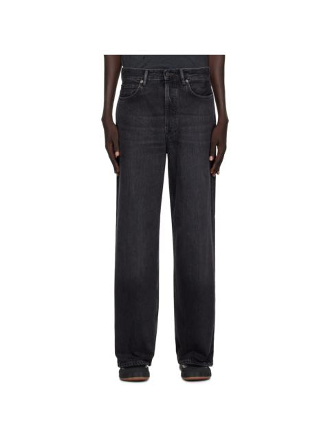Acne Studios Black Faded Jeans