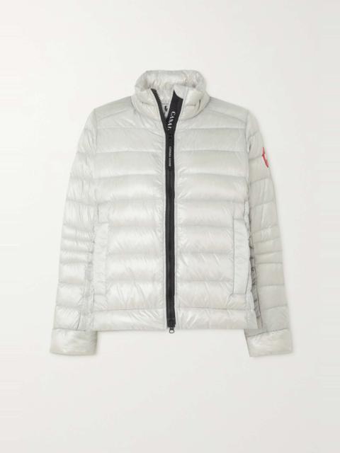 Cypress quilted recycled-ripstop down jacket