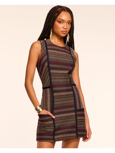 RAMY BROOK Jeanette Tweed Sleeveless Mini Dress