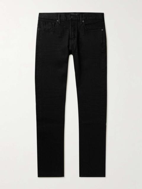 Slim-Fit Washed Selvedge Jeans