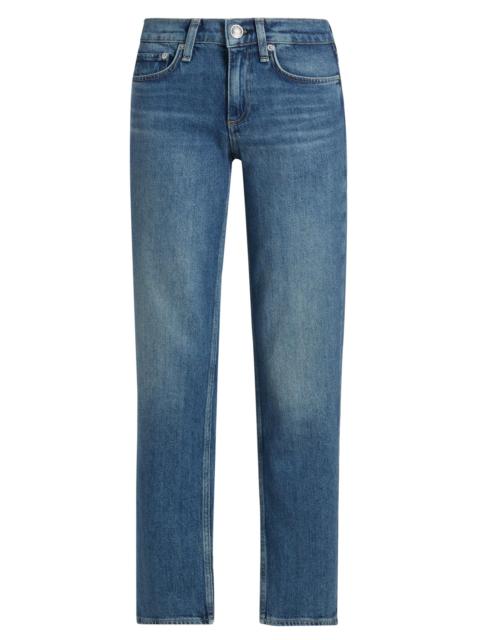 rag & bone Women's Harlow Low-Rise Ankle Straight Jeans - Easton