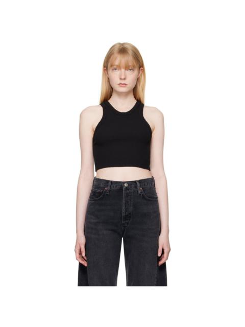 AGOLDE Black Bailey Tank Top