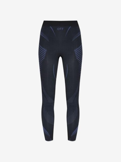 Off-White logo-embellishment leggings
