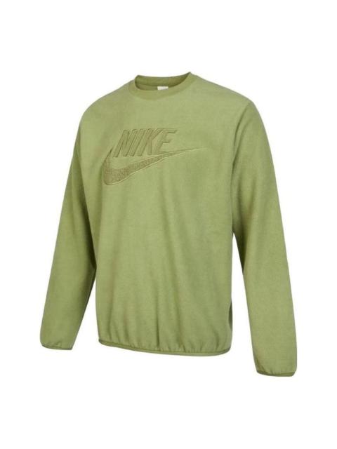 Nike Nike NSW Fleece Logo Sweatshirt 'Green' DQ4889-334
