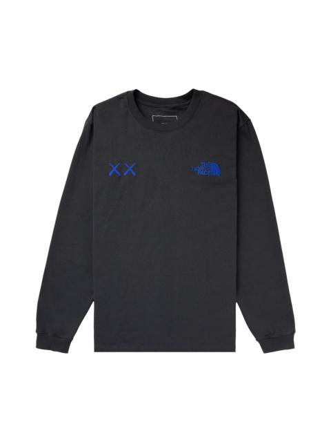 The North Face The North Face x KAWS Long-Sleeve Tee 'Asphalt Grey'