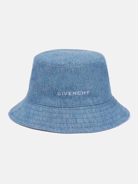 Givenchy Denim bucket hat