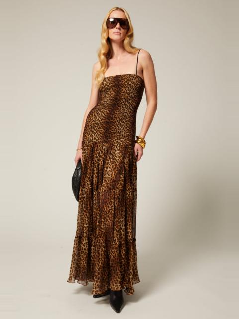 SPRWMN CARLOTTA SILK MAXI DRESS